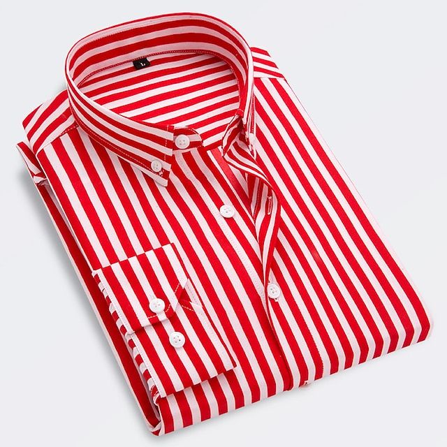 Jose | Chemise Rayures pour hommes | manche longue