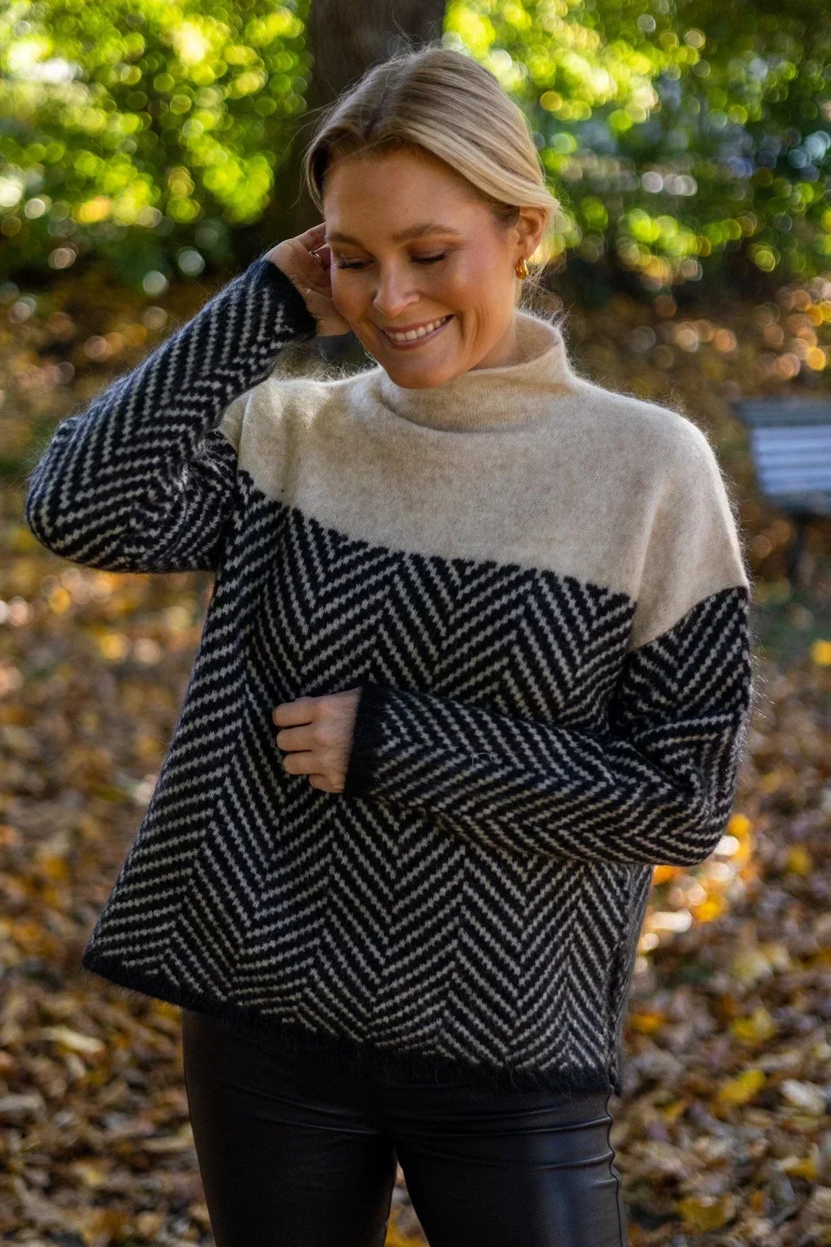 ADELIE | Turtleneck Premium En Maille Noble