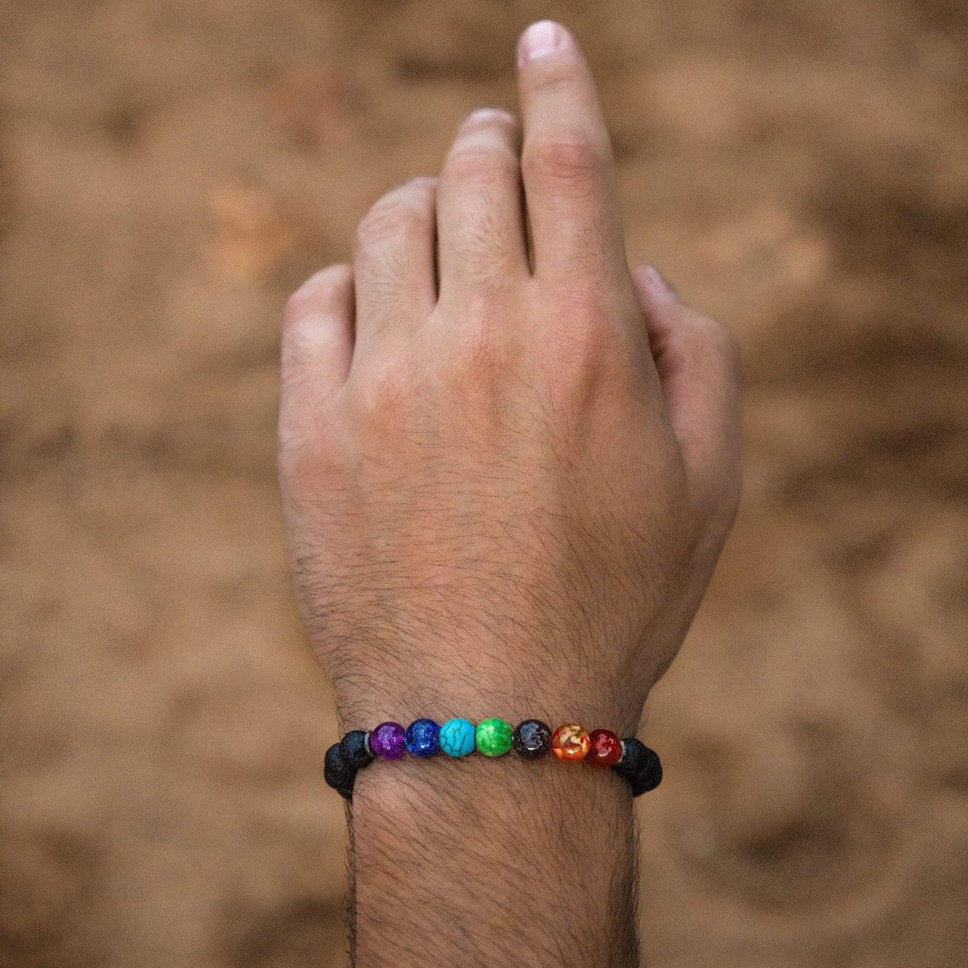 Bracelet Chakras en pierres naturelles