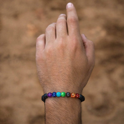 Bracelet Chakras en pierres naturelles