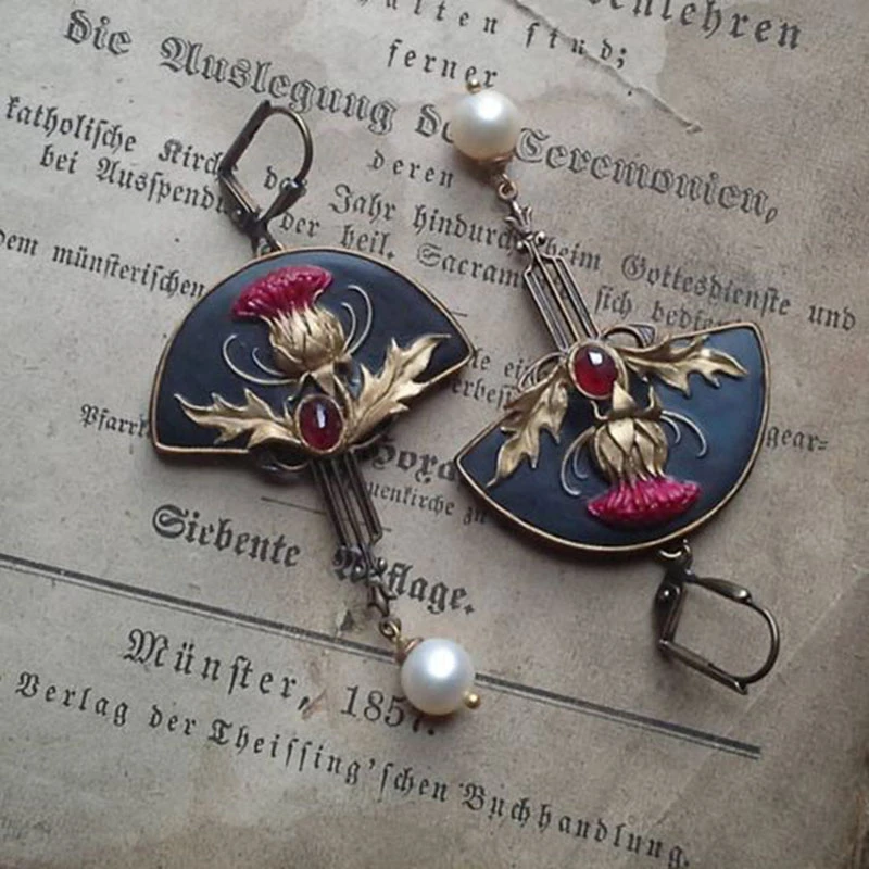 Armada | Boucles d'oreilles Boho avec perles