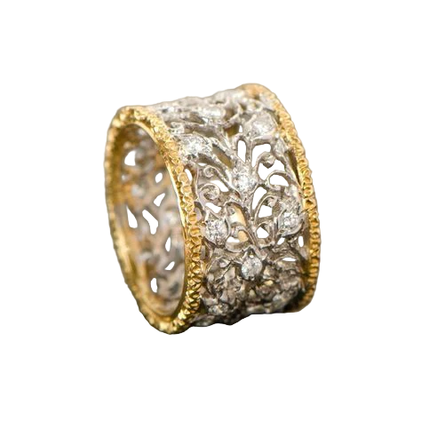 Teressa – Bague vintage Lierre avec zircon