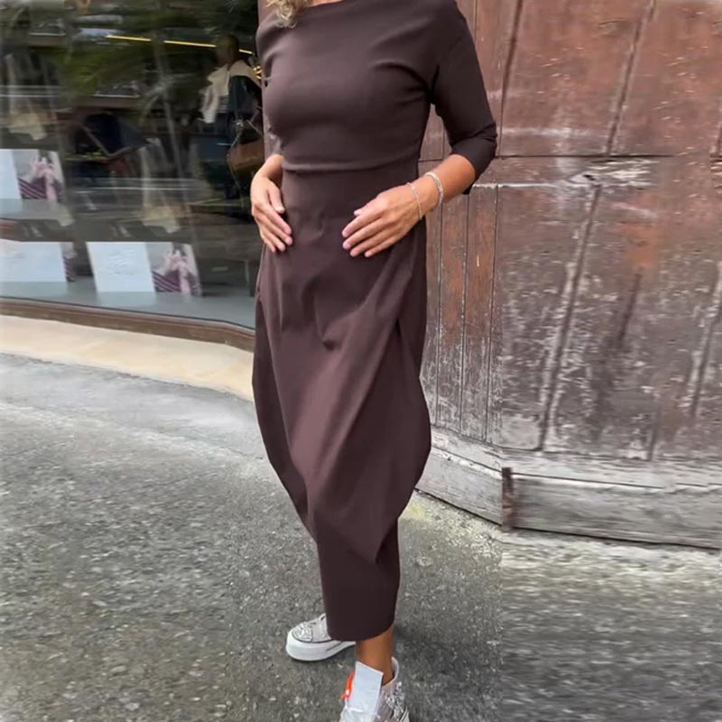 Malou | Robe midi élégante