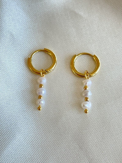 Mon Chéri – Boucles d’oreilles – Pierre naturelle – Acier inoxydable