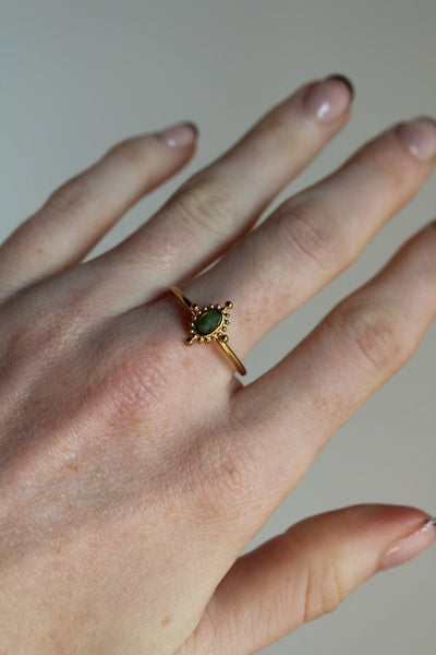 Jaipur – Bague – Acier inoxydable