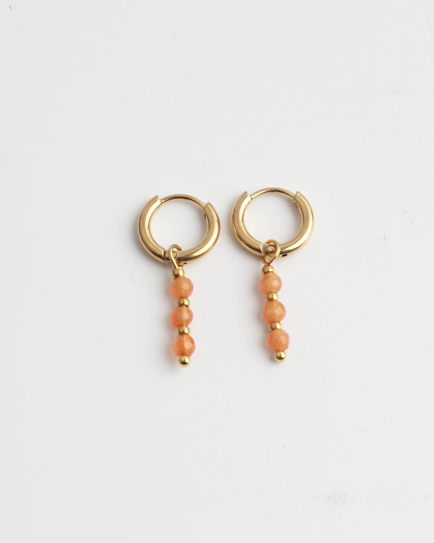 Mon Chéri – Boucles d’oreilles – Pierre naturelle – Acier inoxydable