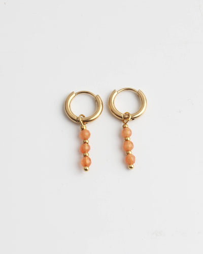 Mon Chéri – Boucles d’oreilles – Pierre naturelle – Acier inoxydable
