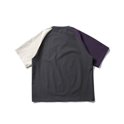 T-shirt homme à manches raglan en tissu technique à séchage rapide - Bruno