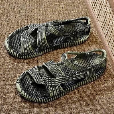 Sandales tressées pour hommes, faites à la main - Pieter
