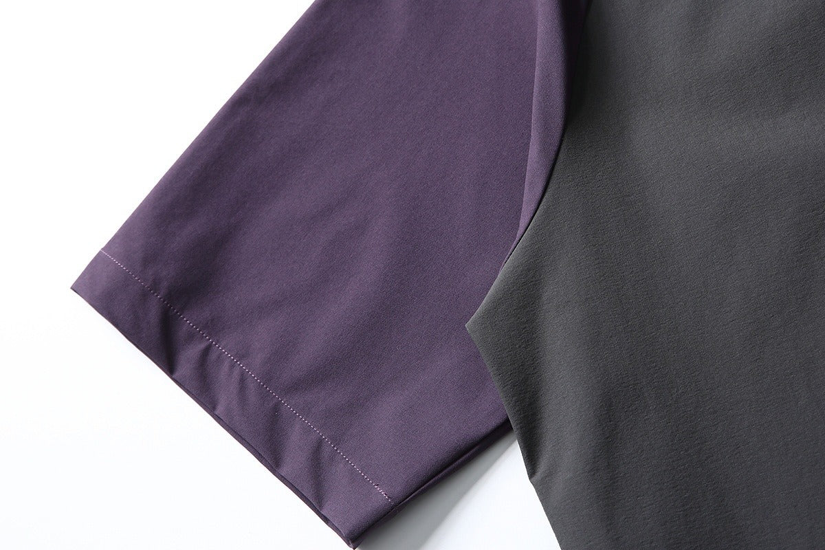 T-shirt homme à manches raglan en tissu technique à séchage rapide - Bruno