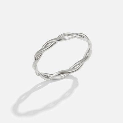 Bague Rotative en Argent 18K Infinité