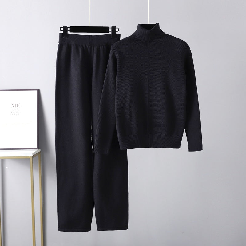 AtelierDeRoche™ | Ensemble deux pièces Lounge en tricot torsadé