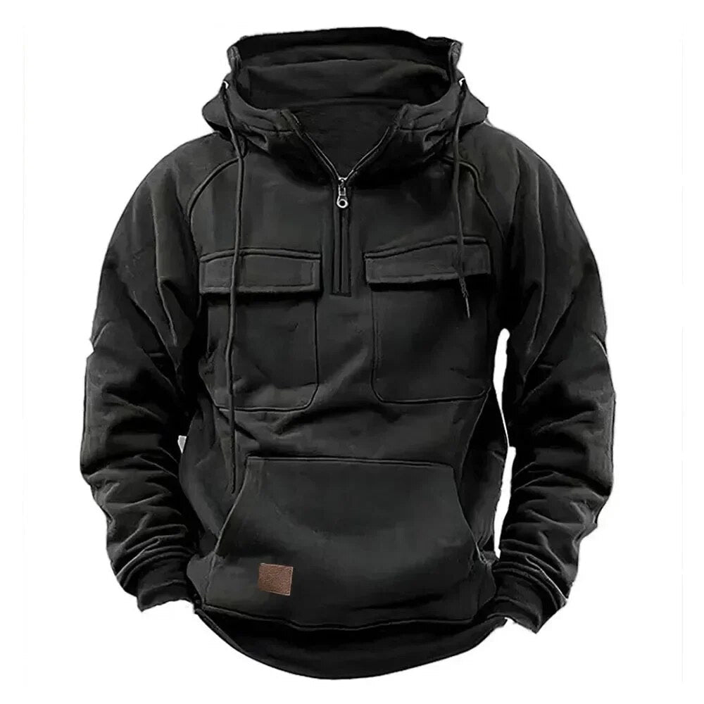 Sweat tactique à capuche pour hommes - Luke