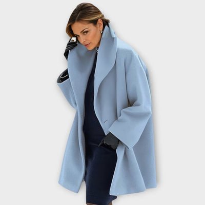 Céleste™ | Manteau coupe-vent de luxe en laine