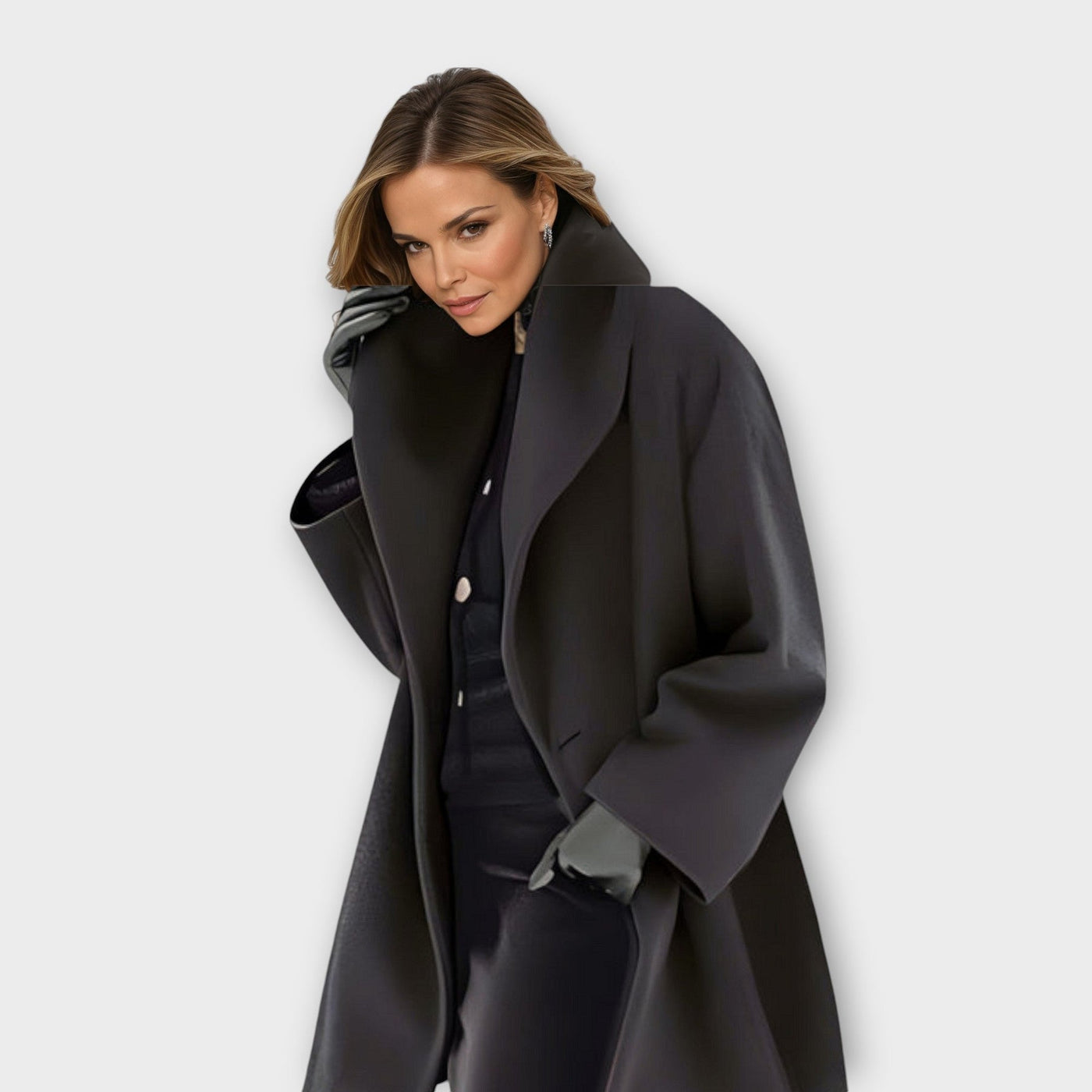 Céleste™ | Manteau coupe-vent de luxe en laine