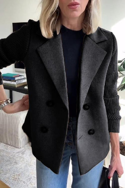 Allison - Elégant Tricoté Blazer