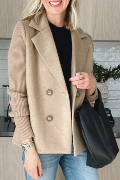 Allison - Elégant Tricoté Blazer