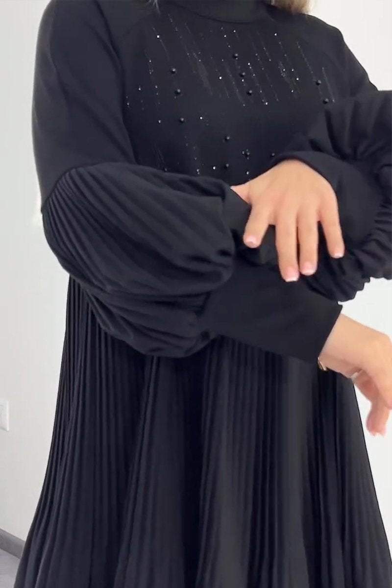 Adrienne - Robe Plissée Couvrant Le Ventre