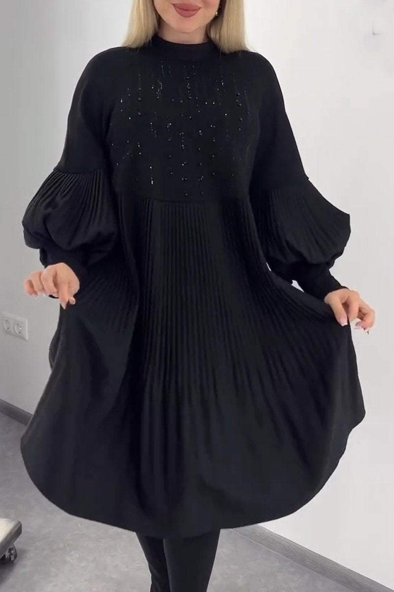 Adrienne - Robe Plissée Couvrant Le Ventre
