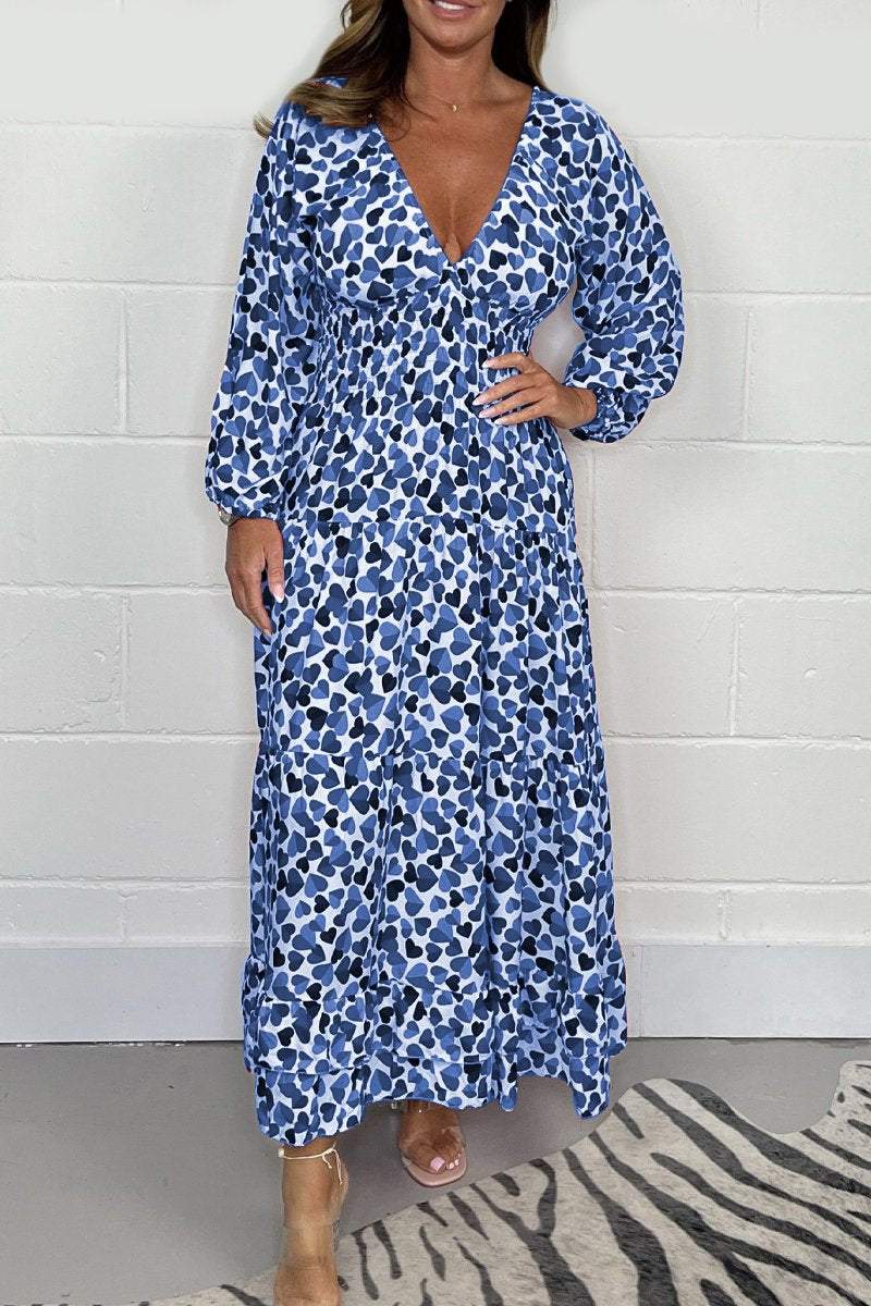 Chloé - Robe midi smockée pour une élégance