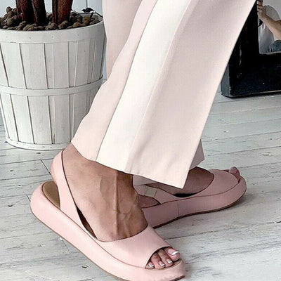 Elodie | Sandales à brides pour femme | Plates