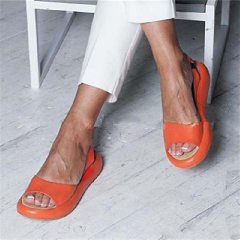 Elodie | Sandales à brides pour femme | Plates