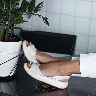 Elodie | Sandales à brides pour femme | Plates