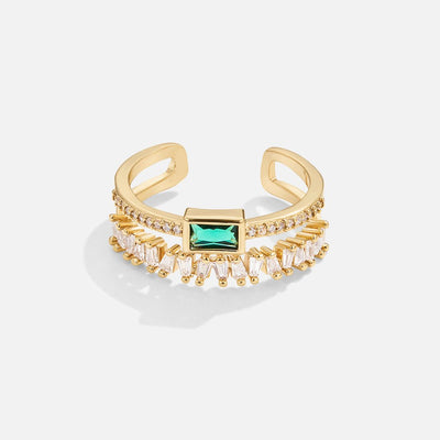 Eugénie - Bague en cristal stratifié