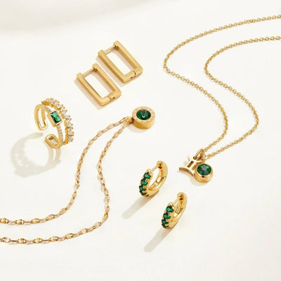 Eugénie - Bague en cristal stratifié