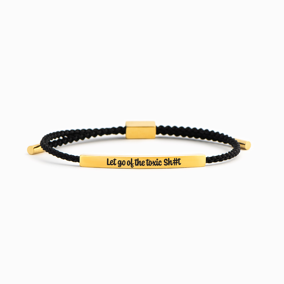 Edmonton Essence™ | Motivational Tube Bracelet  
A bracelet to inspire positivity.