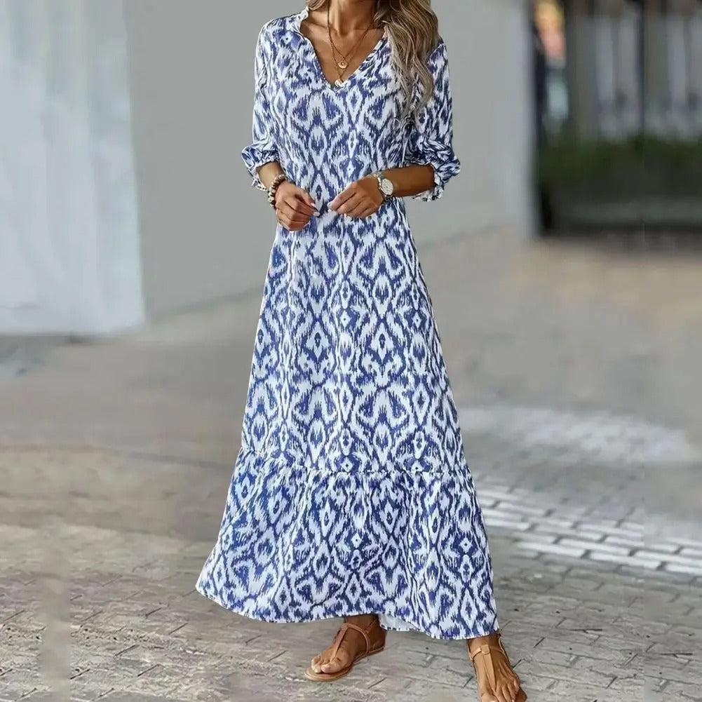 Jenny | Robe Boho pour femme | Maxi
