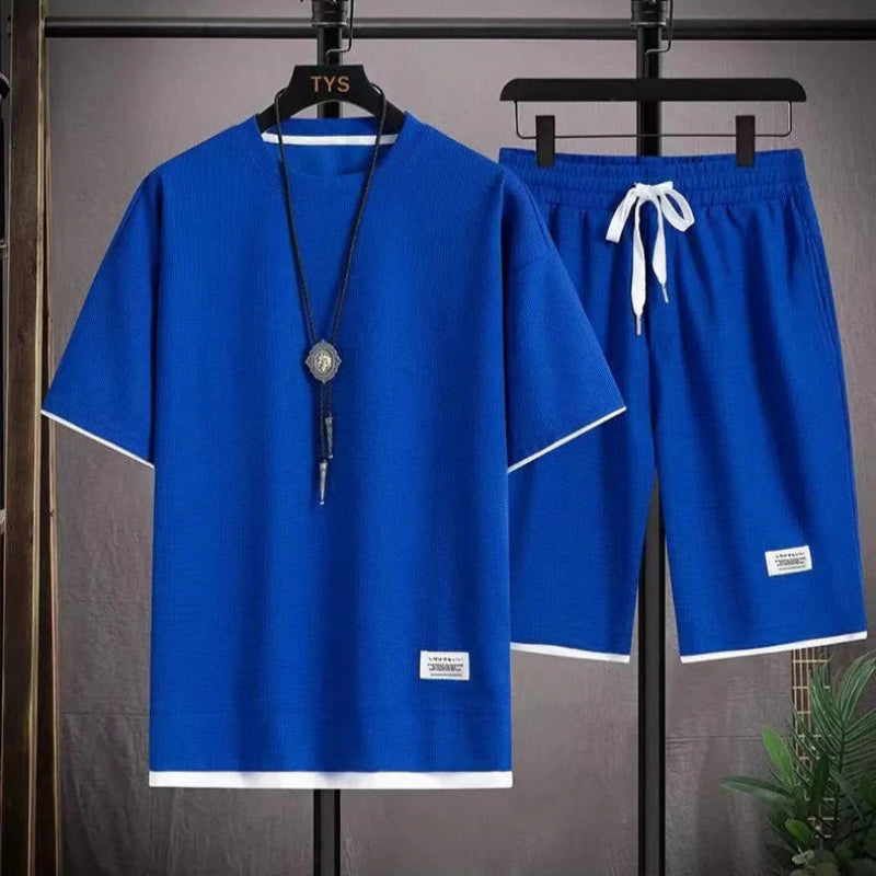 Florian | Ensemble Décontracté Chemise & Shorts pour Homme