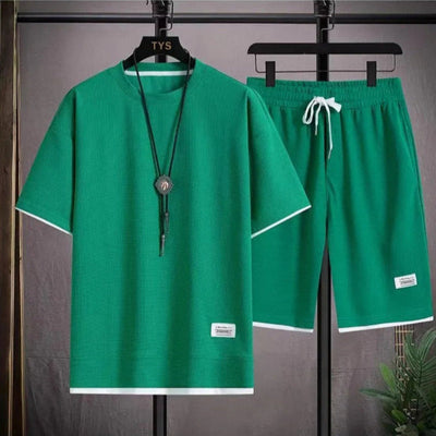 Florian | Ensemble Décontracté Chemise & Shorts pour Homme