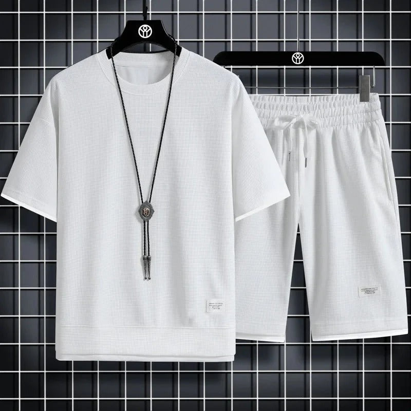 Florian | Ensemble Décontracté Chemise & Shorts pour Homme