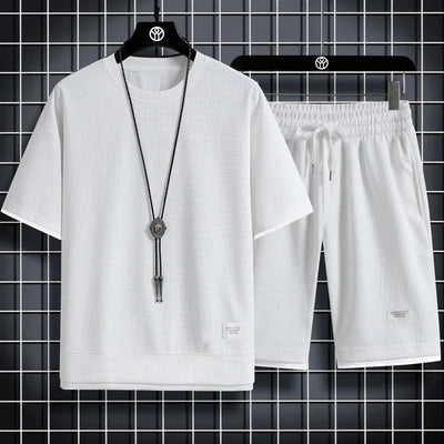 Florian | Ensemble Décontracté Chemise & Shorts pour Homme
