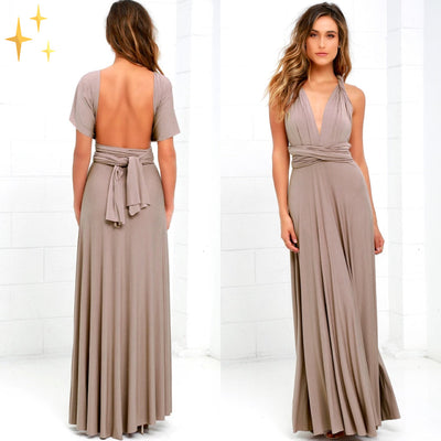 Clémence - Robe d'été Chic Wrap en tissu léger