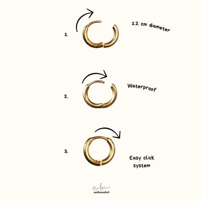 Jolie – Boucles d’oreilles – Acier inoxydable