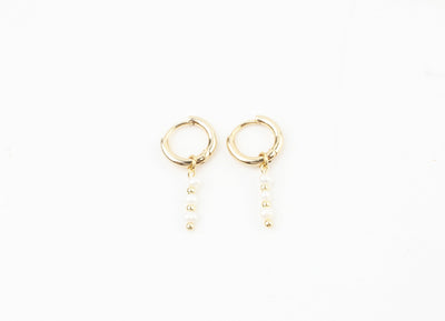 Mon Chéri – Boucles d’oreilles – Pierre naturelle – Acier inoxydable