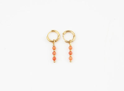 Mon Chéri – Boucles d’oreilles – Pierre naturelle – Acier inoxydable