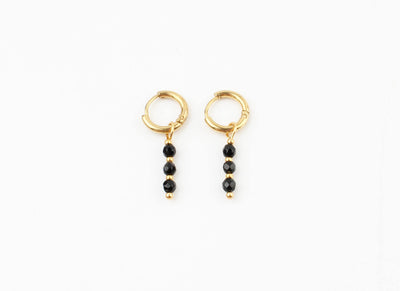 Mon Chéri – Boucles d’oreilles – Pierre naturelle – Acier inoxydable