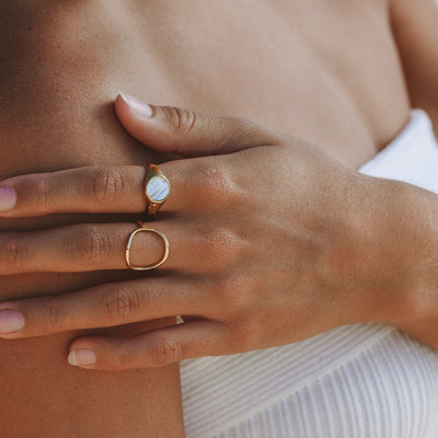 Bague Ovale “Bahïa”