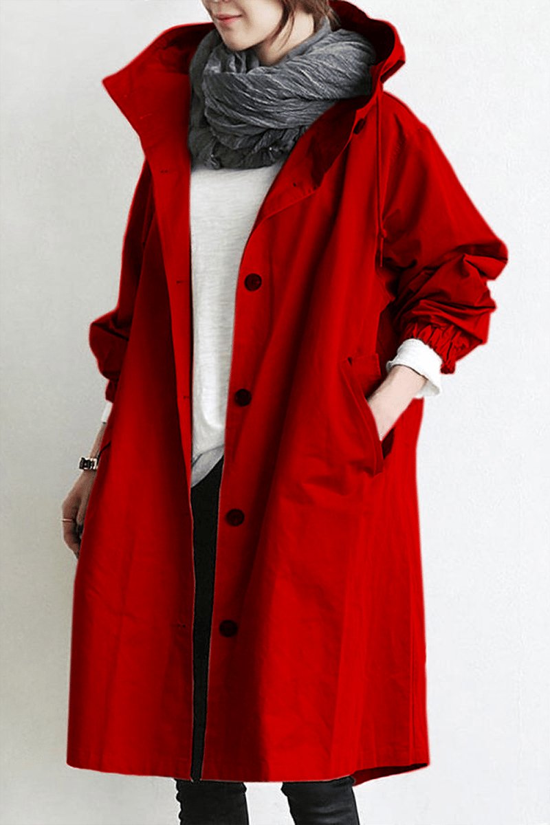 Trench-coat élégant imperméable