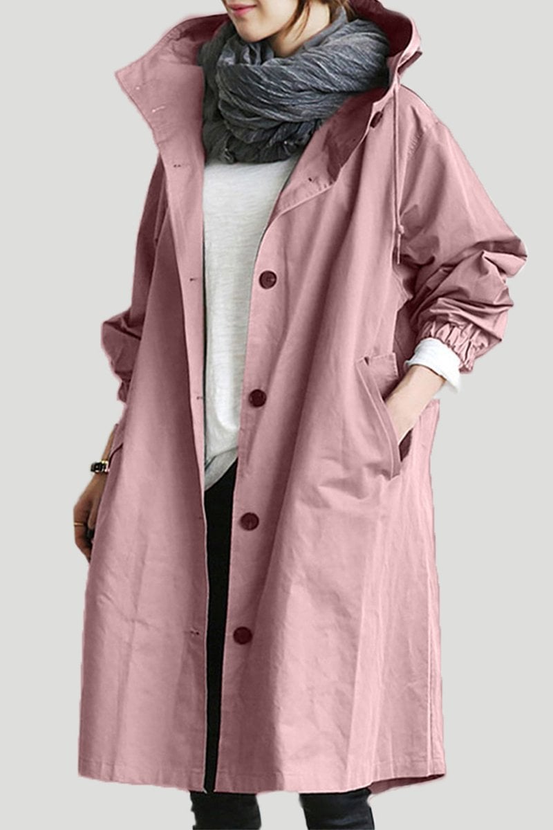 Trench-coat élégant imperméable