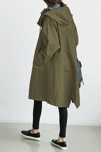 Trench-coat élégant imperméable
