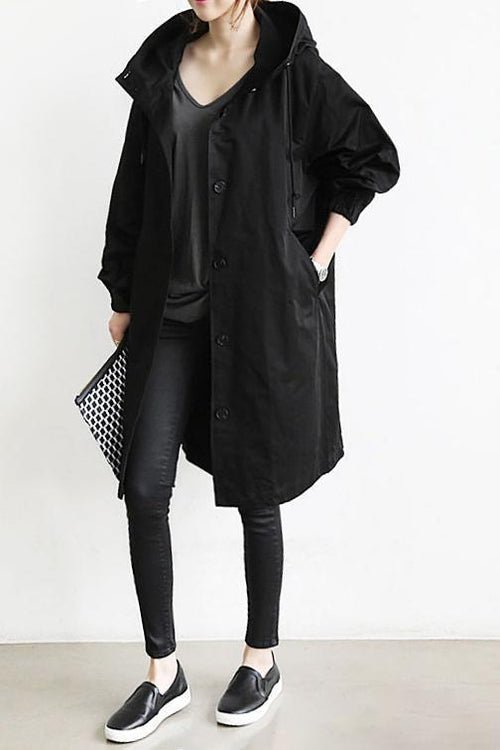 Trench-coat élégant imperméable
