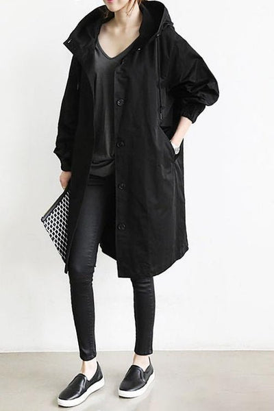 Trench-coat élégant imperméable