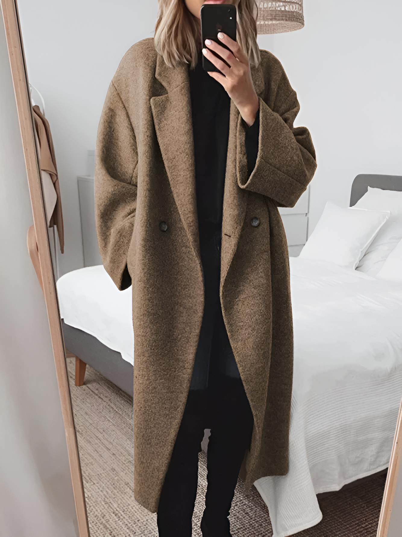 Manteau d'Hiver Chic et Confortable