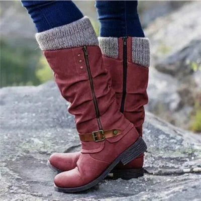 Bottes en Cuir de Marche Quotidiennes