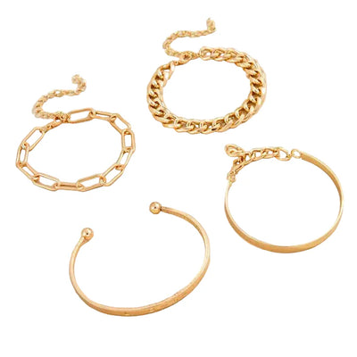 Ensemble de bracelets Elan Mercer | Or