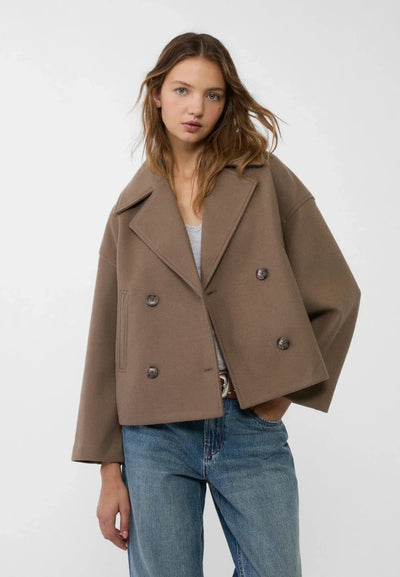 Élégante Veste Croisée Confortable